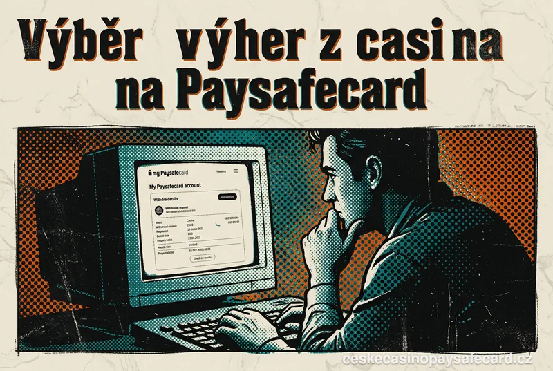 Výběr výher z casina na Paysafecard